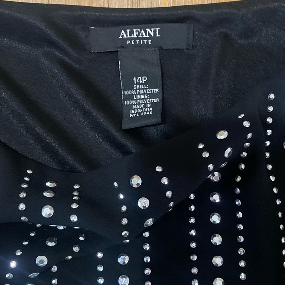 Alfani Petite Wide-Arm Polyester Women’s Top - Picture 3 of 7